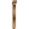 Ekena Millwork Funston Arts and Crafts Smooth Bracket w/ Offset Brace, Western Red Cedar, 5 1/2"W x 42"D x 42"H BKT0604X42X42FST03SWR - alternate 4